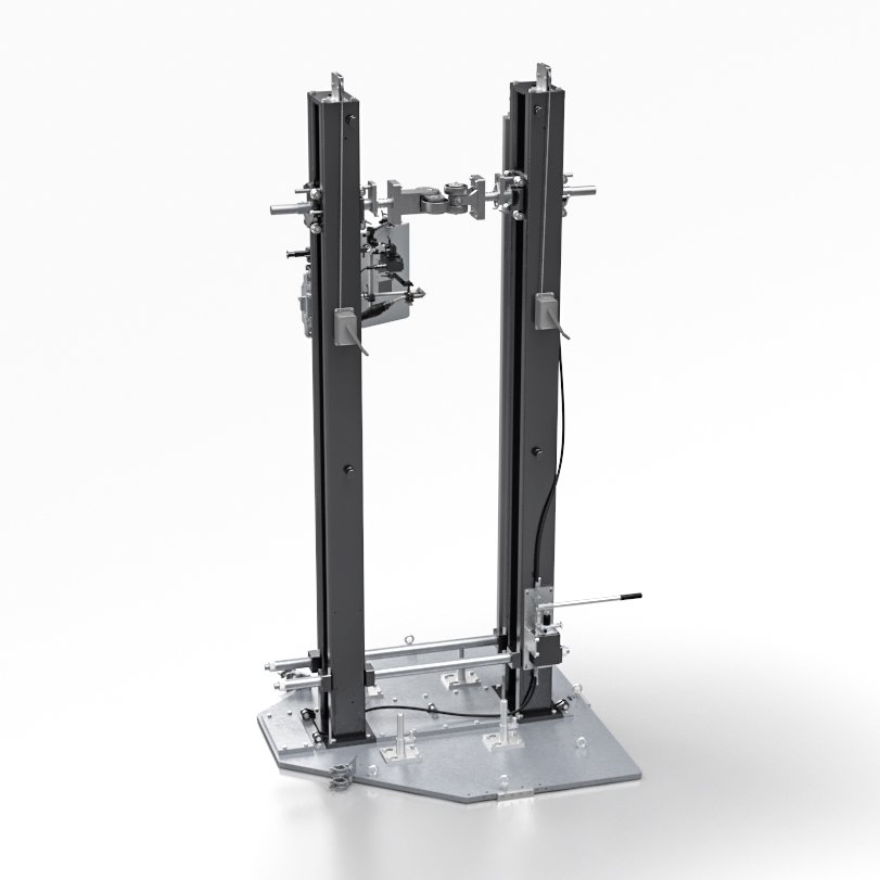 Nordweld Tack Weld Stand - Weld configuration