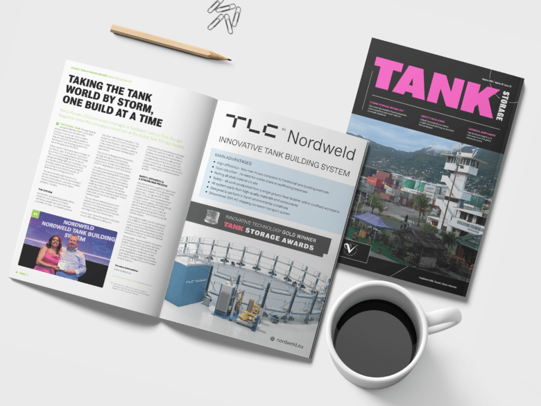 Interview with Niklas Nordin in Tank Storage Magazine